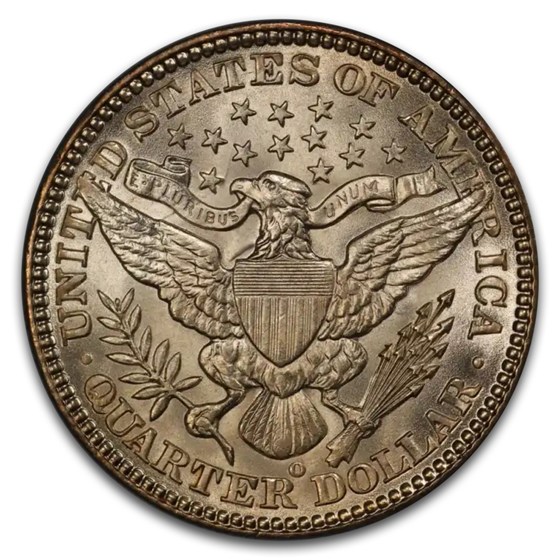1902-O Barber Quarter MS-66+ PCGS CAC