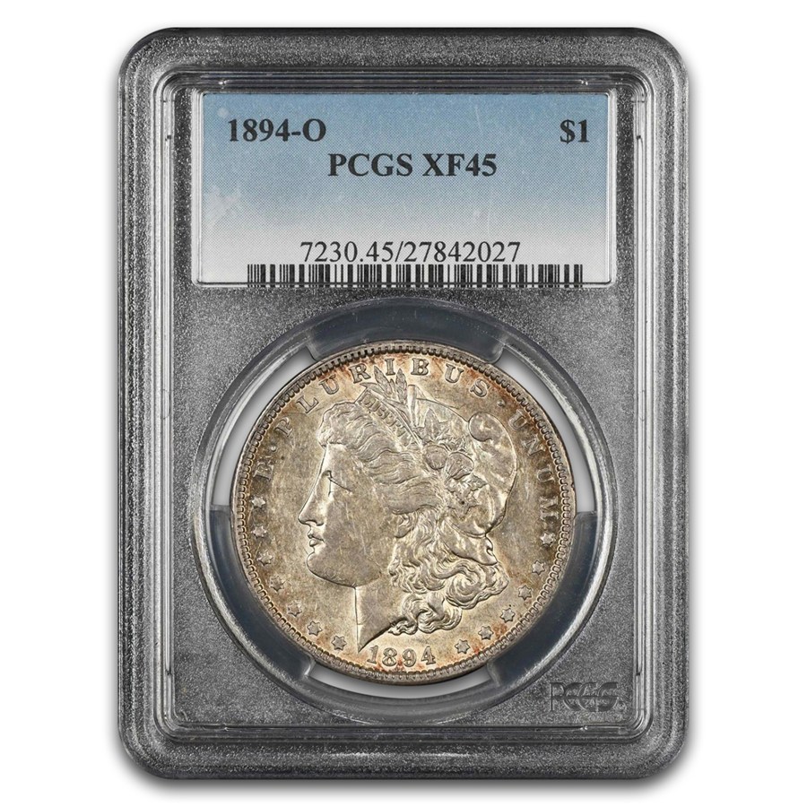 1894-O Morgan Dollar XF-45 PCGS (Toned)