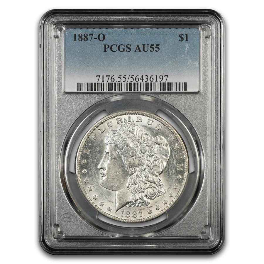 1887-O Morgan Dollar AU-55 PCGS