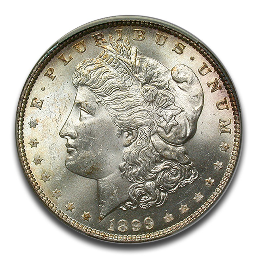1899 Morgan Dollar MS-61 CACG
