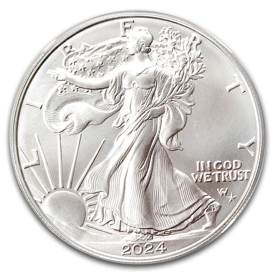 2024-(P) American Silver Eagle Star Privy MS-70 NGC FDI, Gaudioso