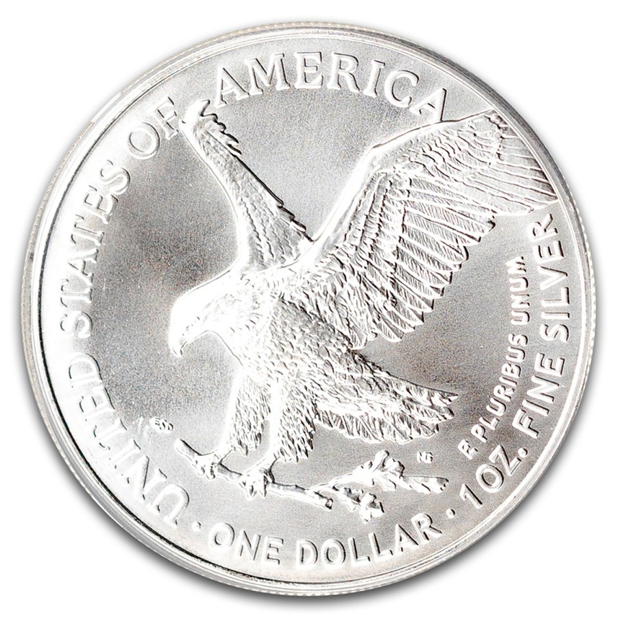 2024-(P) American Silver Eagle Star Privy MS-70 NGC FDI, Gaudioso