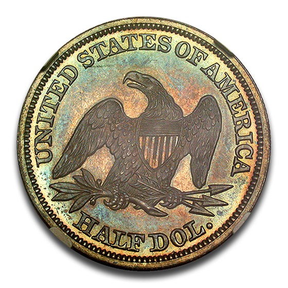 1859 Liberty Seated Half Dollar PF-66 NGC