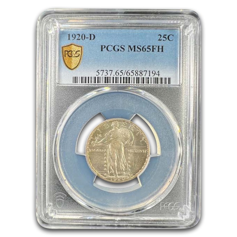 1920-D Standing Liberty Quarter MS-65 PCGS (FH)