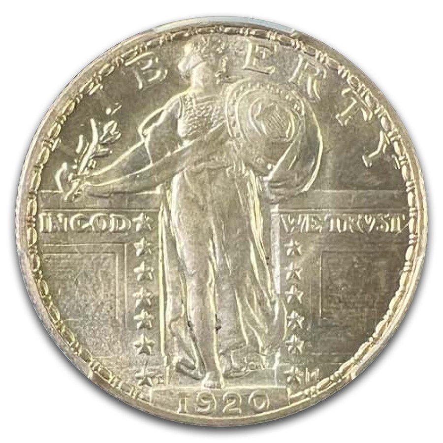 1920-D Standing Liberty Quarter MS-65 PCGS (FH)