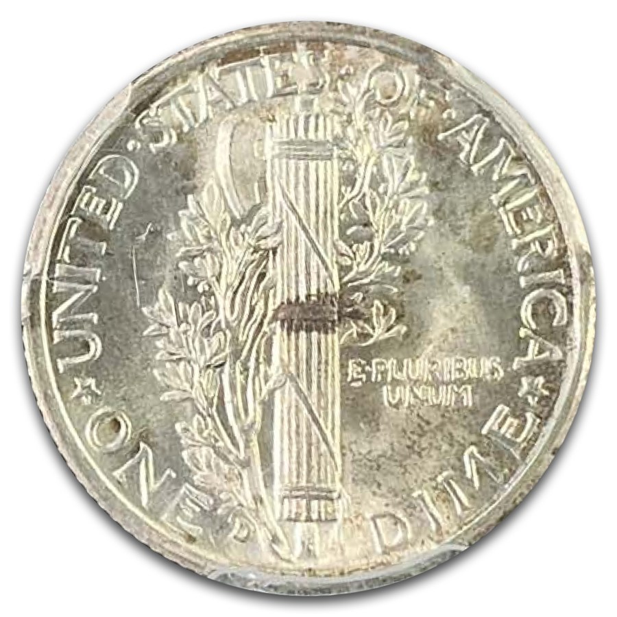 1935-D Mercury Dime MS-66 PCGS (FB)