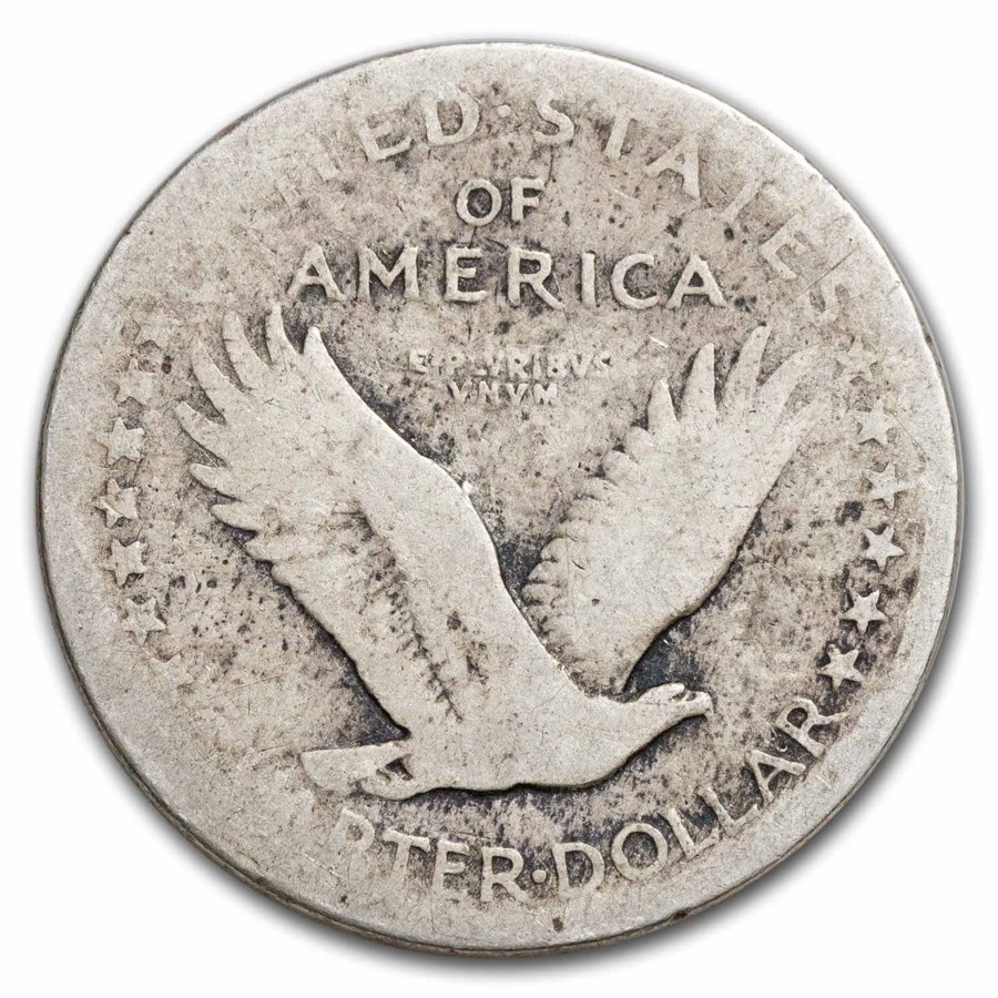1917 Standing Liberty Quarter Type-I AG (No Date)