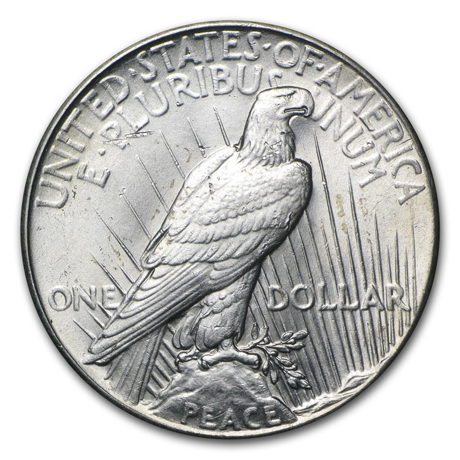 1927 Peace Dollar BU