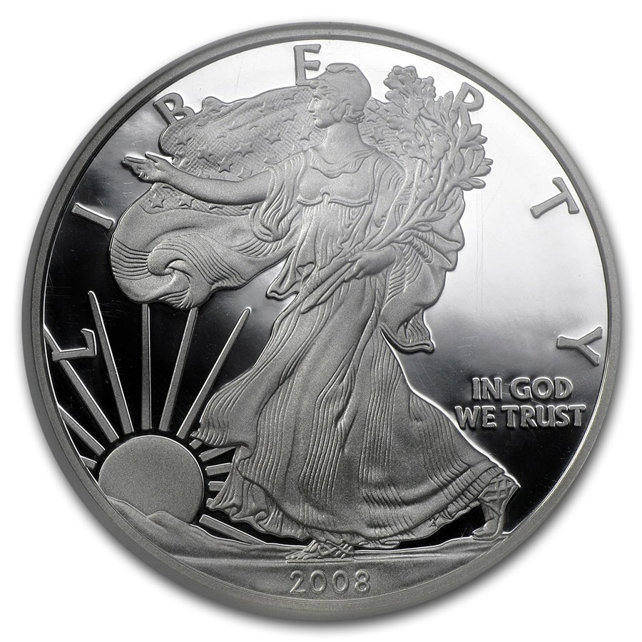 2008-W Proof American Silver Eagle PF-70 NGC (ER)
