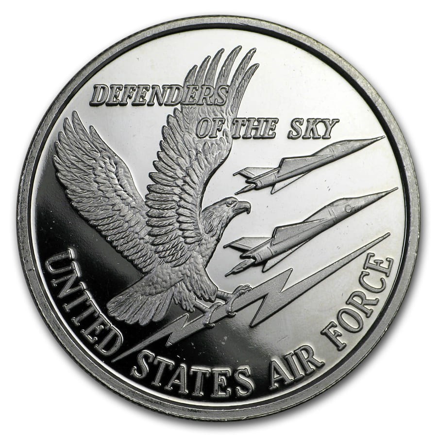 1 oz Silver Round - Desert Storm (Random Motif)