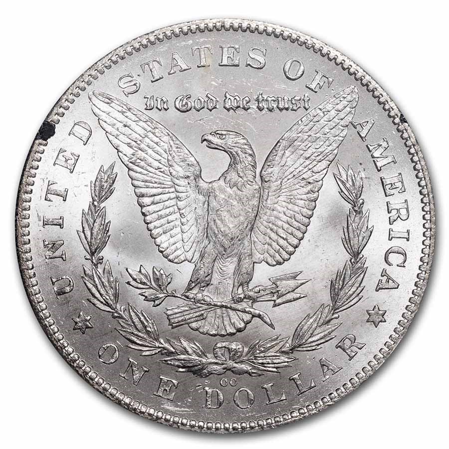 1880-CC Morgan Dollar 80/79 MS-65 NGC (GSA, Top-100 Vam-4)
