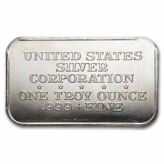 1 oz Silver Bar - FREEMASONRY (U.S. Silver Corporation)