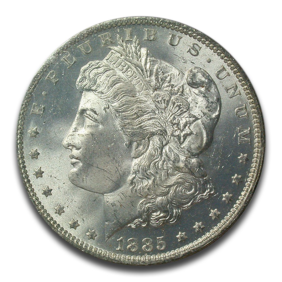 1885-O Morgan Dollar MS-63 NGC (GSA Soft Pack)