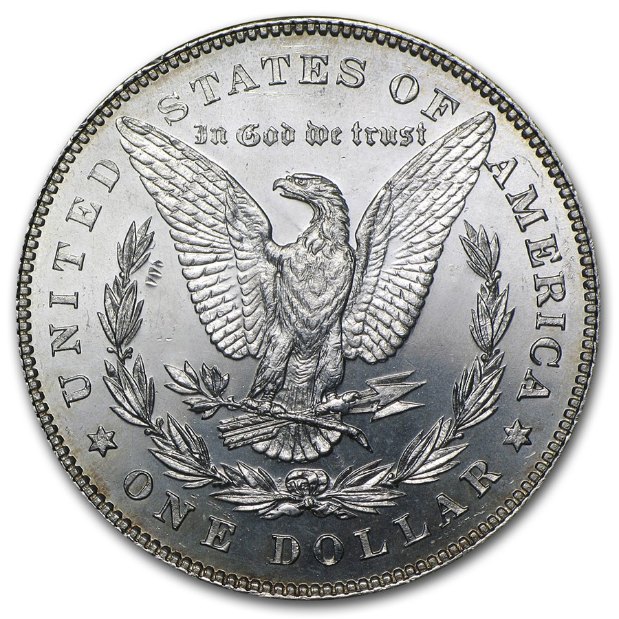 1878 Morgan Dollar 7/8 Tailfeathers BU
