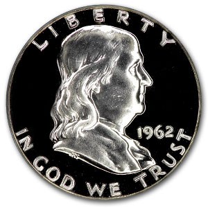 1962 Franklin Half Dollar PR-65 PCGS