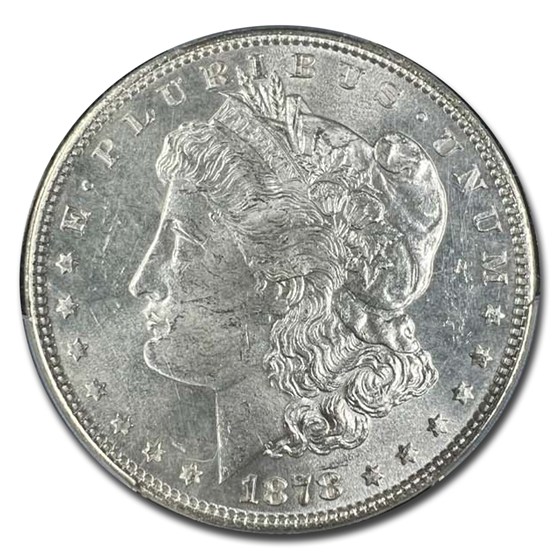 1878 Morgan Dollar 7/8 TF Weak MS-63 PCGS