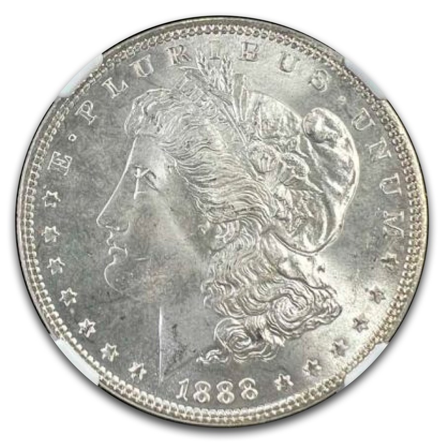 1888 Morgan Dollar MS-66 NGC