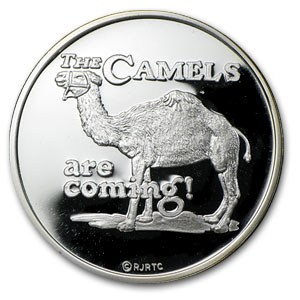 1 oz Silver Round - The CAMELS are Coming!