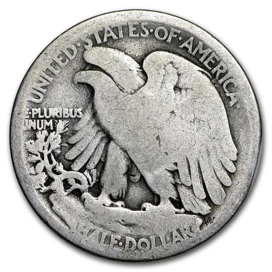 1921 Walking Liberty Half Dollar Fair