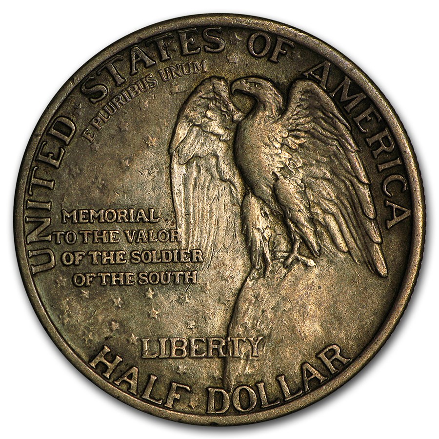 1925 Stone Mountain Commemorative Half Dollar XF
