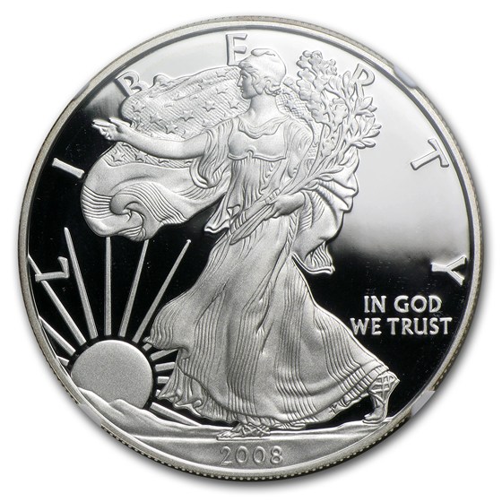2008-W Proof American Silver Eagle PF-69 NGC