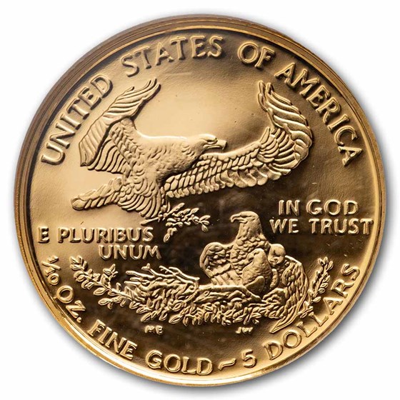 1997-W 1/10 oz Proof American Gold Eagle PF-70 NGC