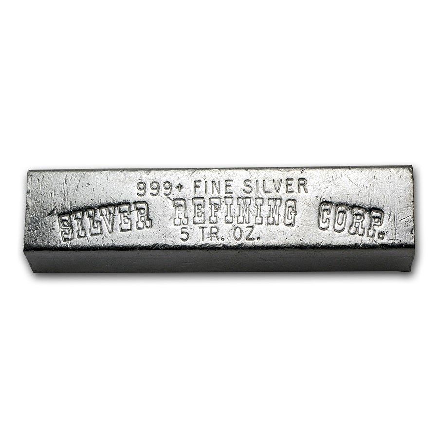 5 oz Kit-Kat Silver Bar - Silver Refining Corporation