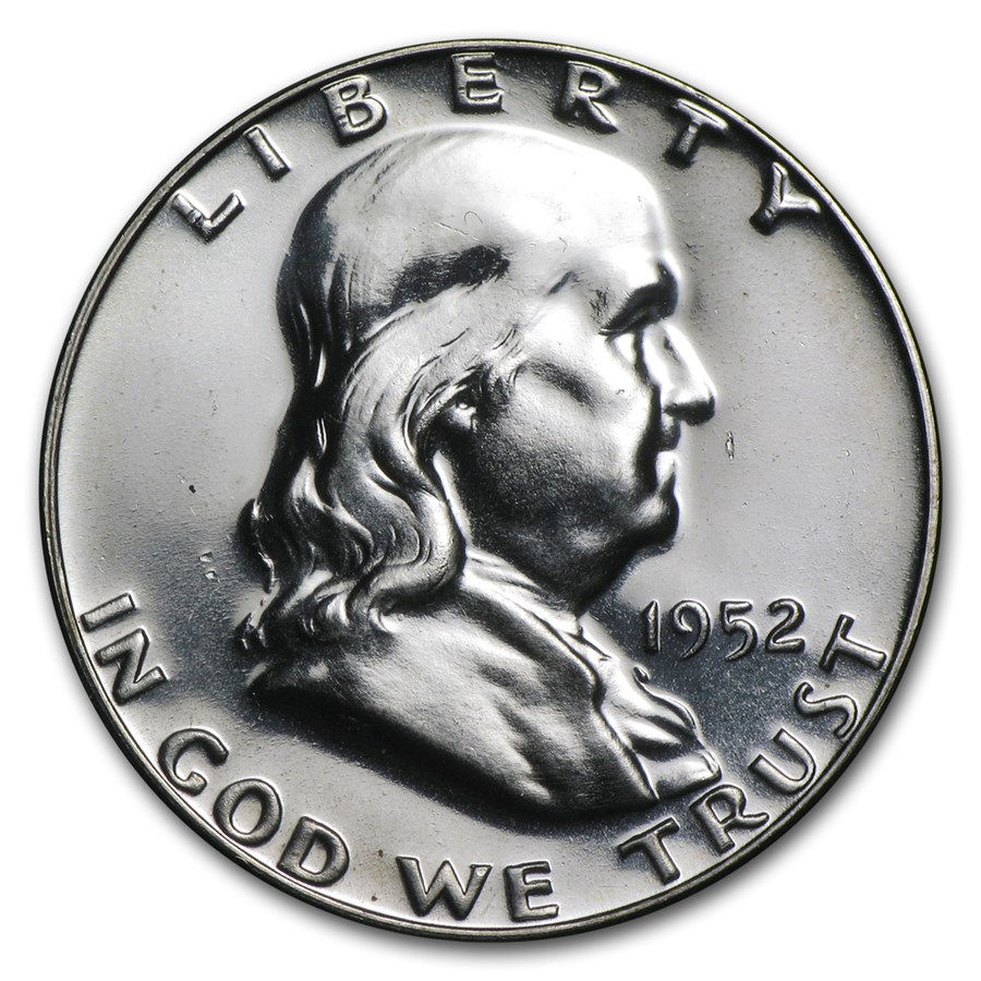 1952 Franklin Half Dollar Proof