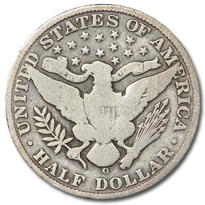 1901-O Barber Half Dollar VG