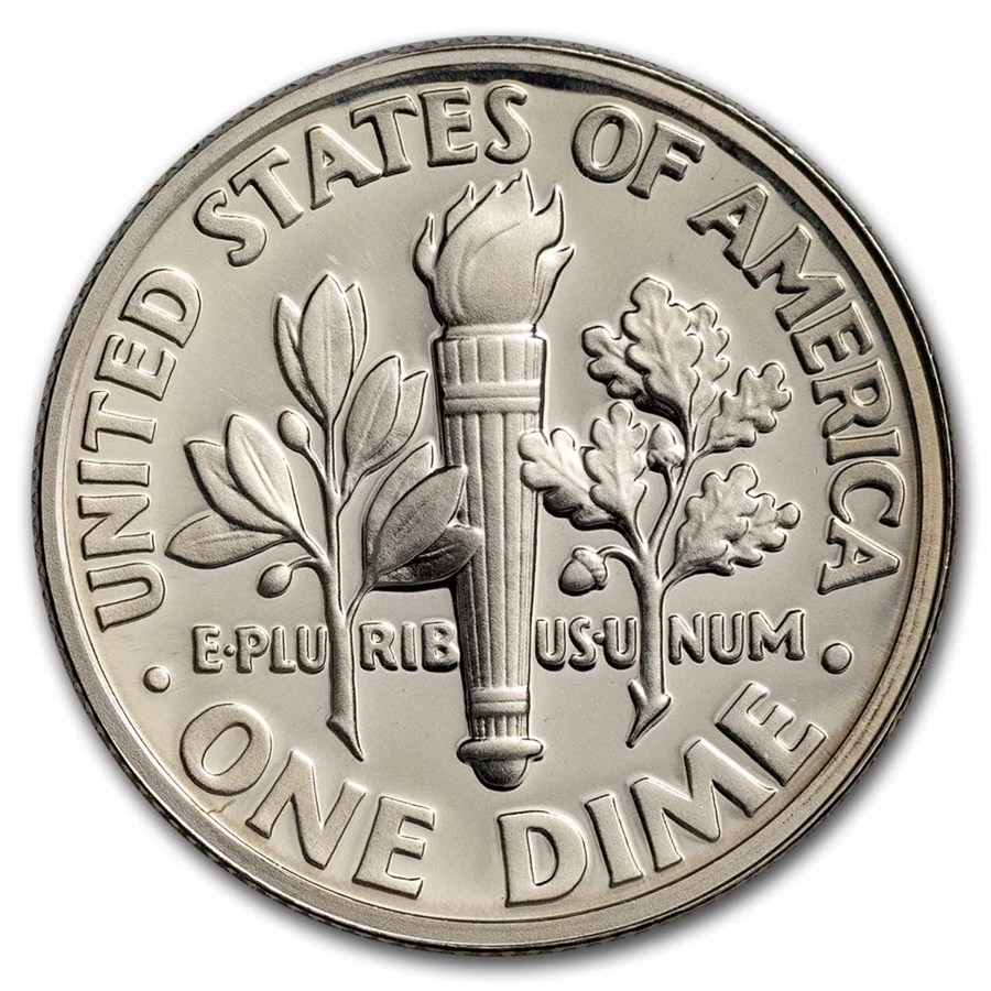 1999-S Roosevelt Dime 50-Coin Roll Proof (Silver)