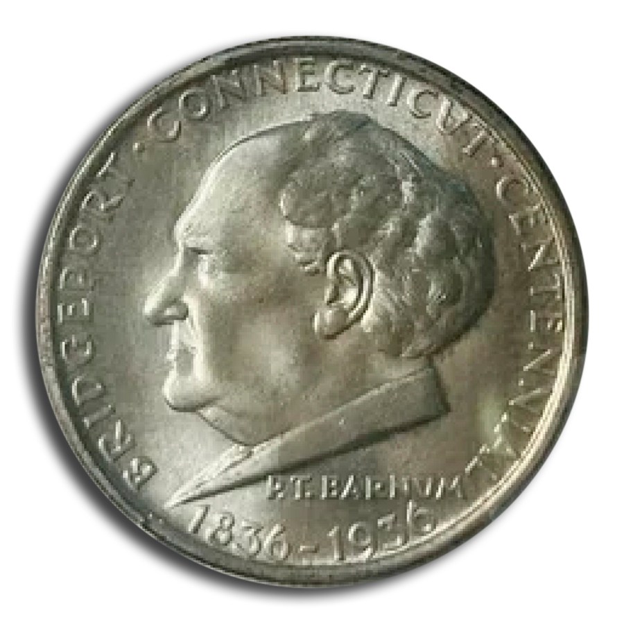 1936 Bridgeport Centennial Half MS-65 PCGS