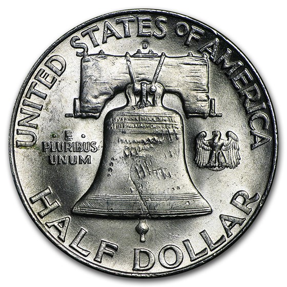 1951-D Franklin Half Dollar BU