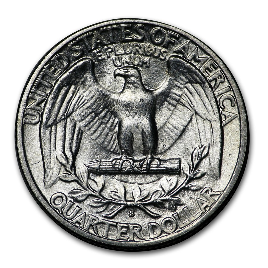 1937-S Washington Quarter BU