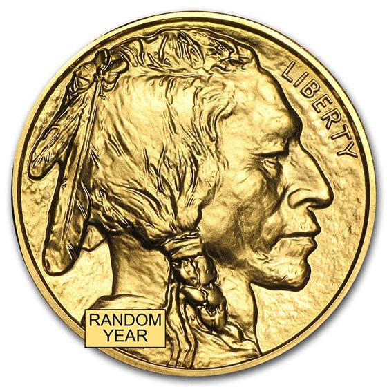 1 oz Gold Buffalo BU (Random Year) 1 oz Gold Buffalo BU (Random Year)