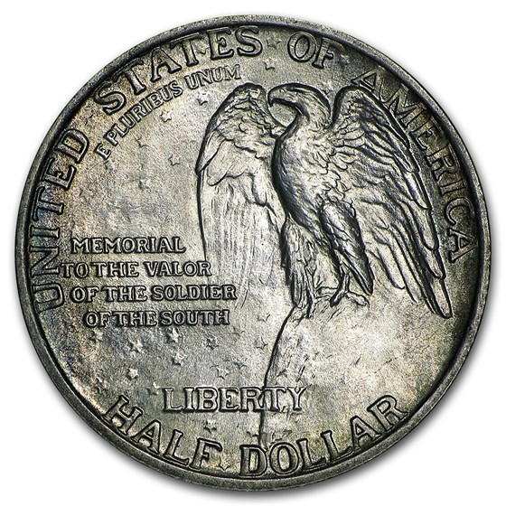 1925 Stone Mountain Commemorative Half Dollar BU