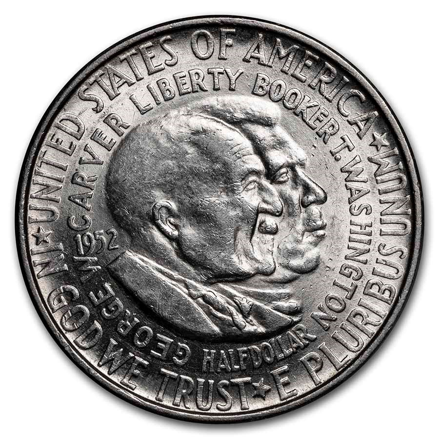 1952 Washington-Carver Half Dollar Commem AU 1952 Washington-Carver Half Dollar Commem AU