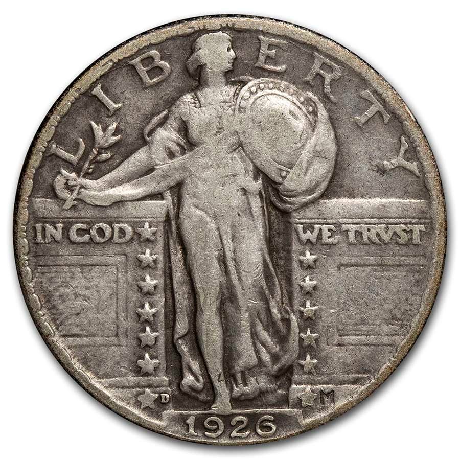 1926-D Standing Liberty Quarter Fine