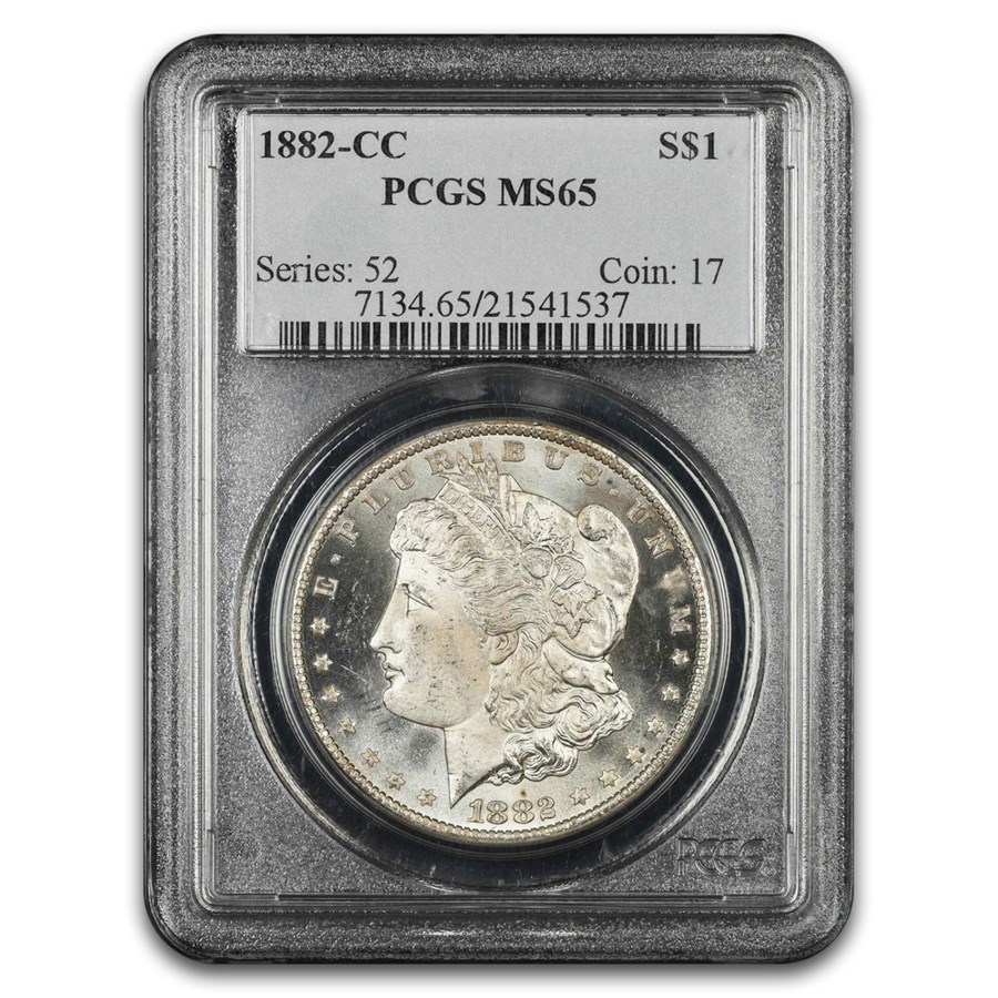 1882-CC Morgan Dollar MS-65 PCGS