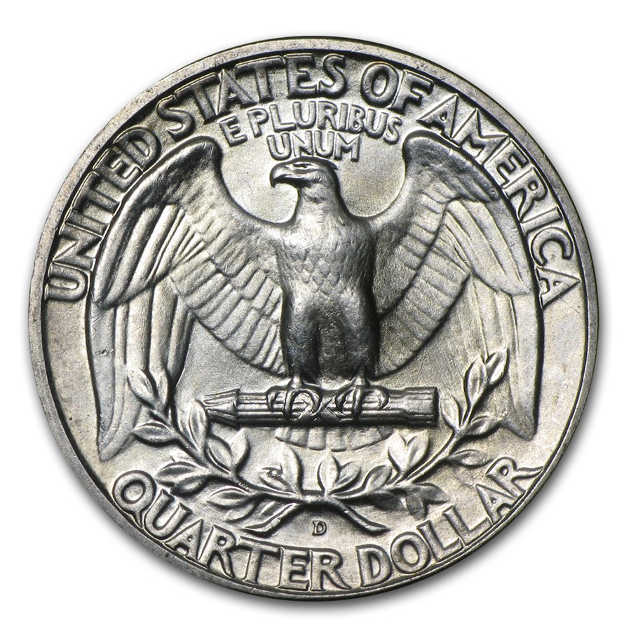 1939-D Washington Quarter BU