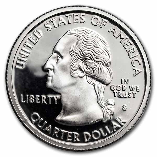 2000-S Virginia Statehood Quarter 40-Coin Roll Proof (Silver)