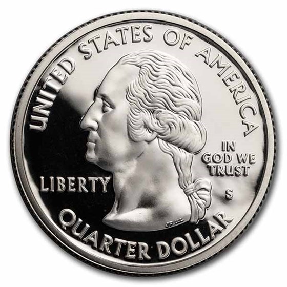 2004-S Wisconsin Statehood Quarter 40-Coin Roll Proof (Silver)