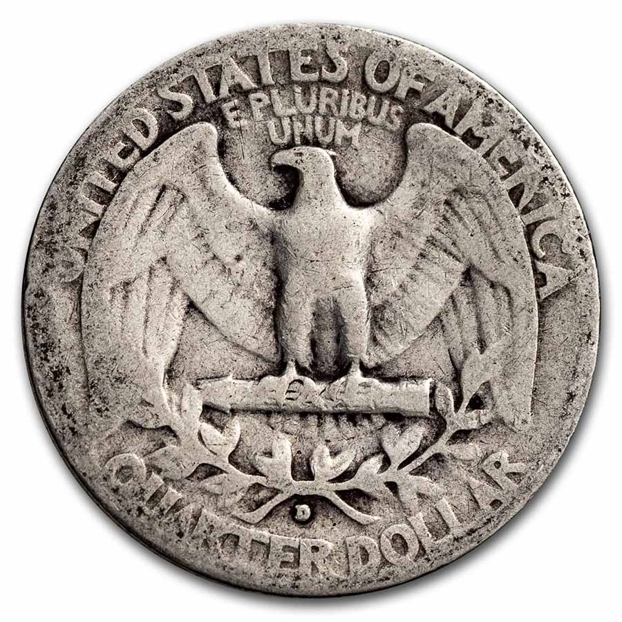 1935-D Washington Quarter VF