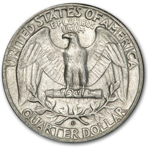 1949-D Washington Quarter AU