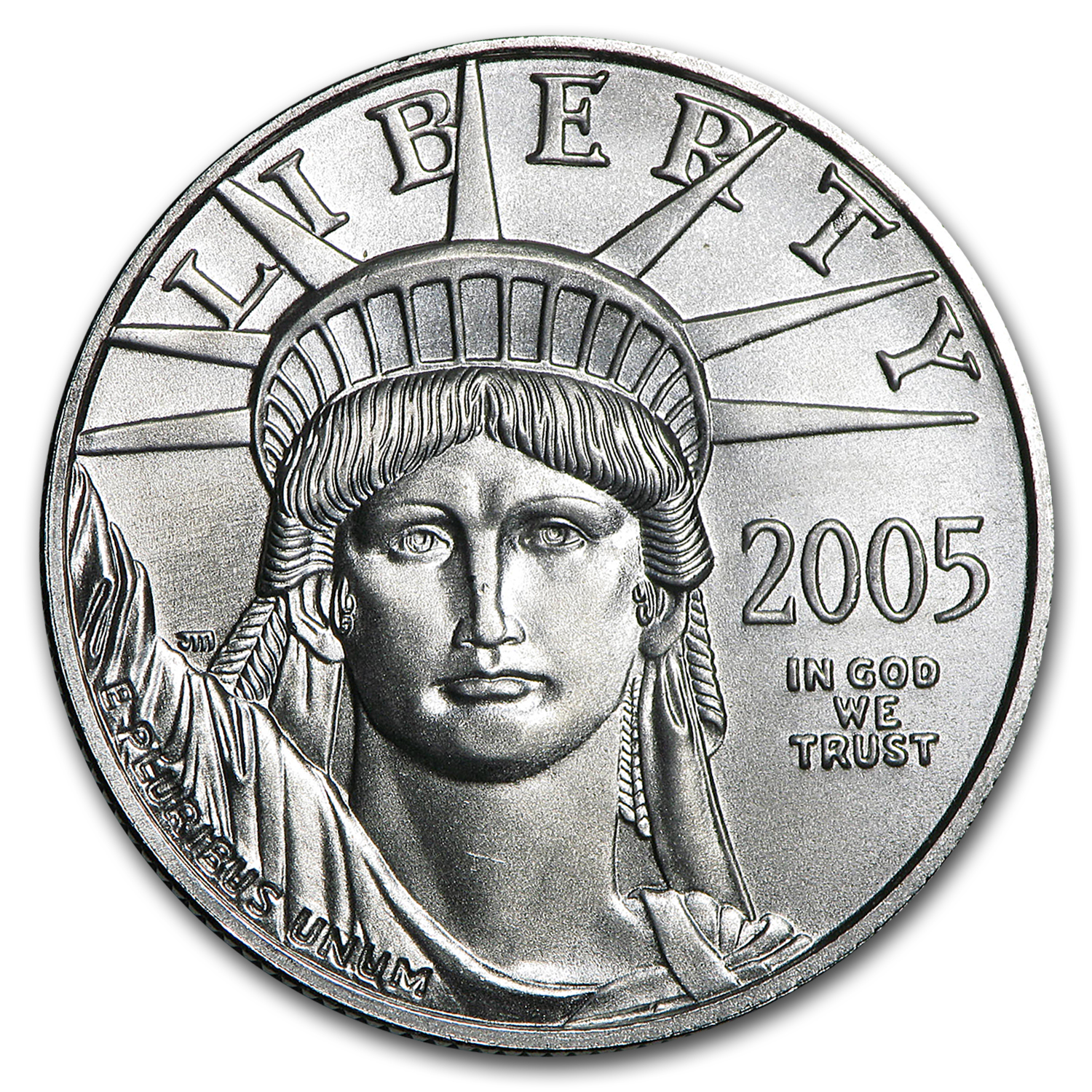 2005 1/2 oz American Platinum Eagle BU