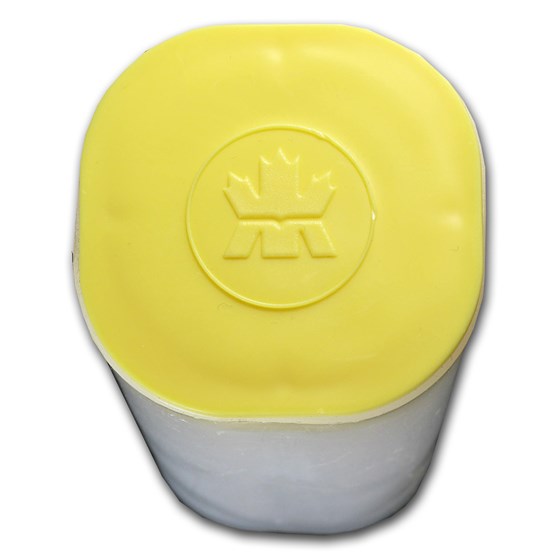 1 oz RCM Silver Maple Leaf Coin Tubes (Yellow Top)