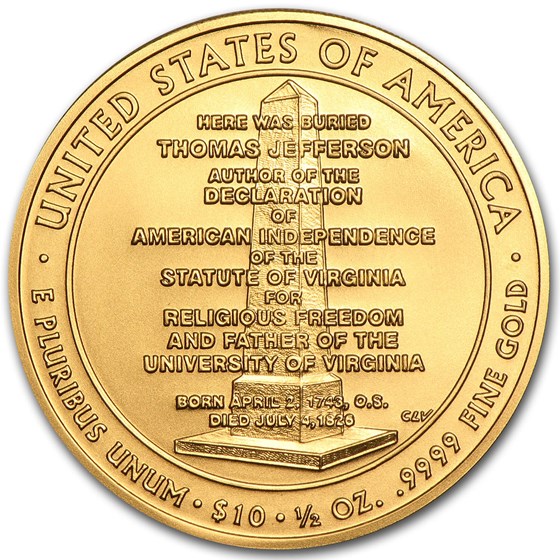 1/2 oz Gold First Spouse Coins BU/PR (Random Year, Capsule Only)