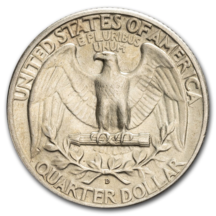 1946-D Washington Quarter AU