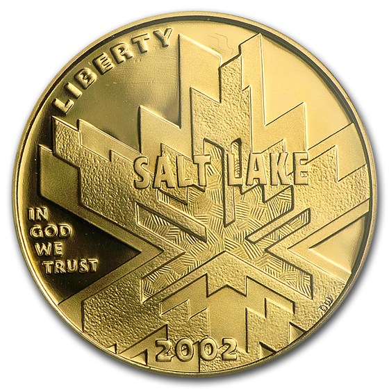 2002-W Gold $5 Commem Olympic Winter Games PR-70 PCGS