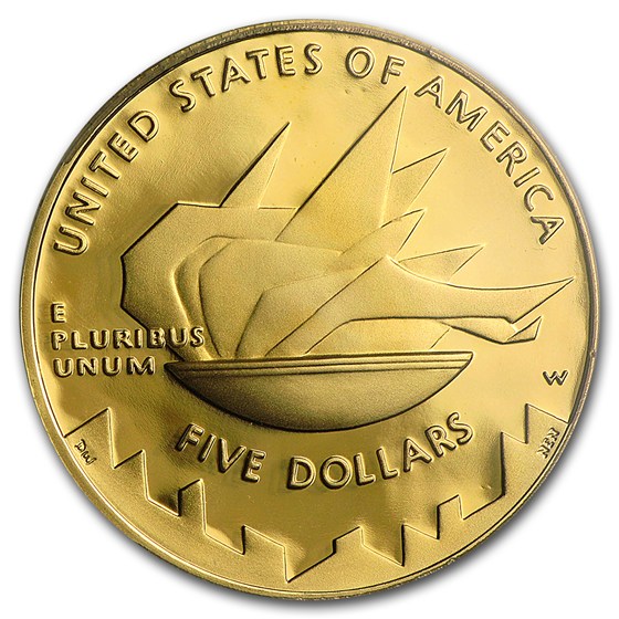 2002-W Gold $5 Commem Olympic Winter Games PR-70 PCGS