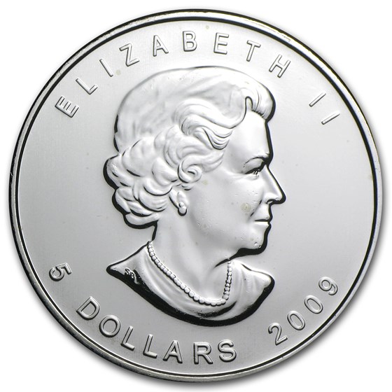 2009 Canada 1 oz Silver Maple Leaf BU